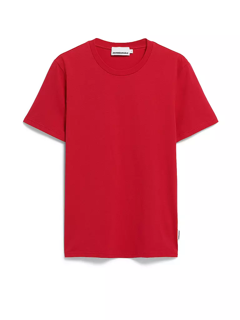 ARMEDANGELS | T-Shirt JAAMES | rot