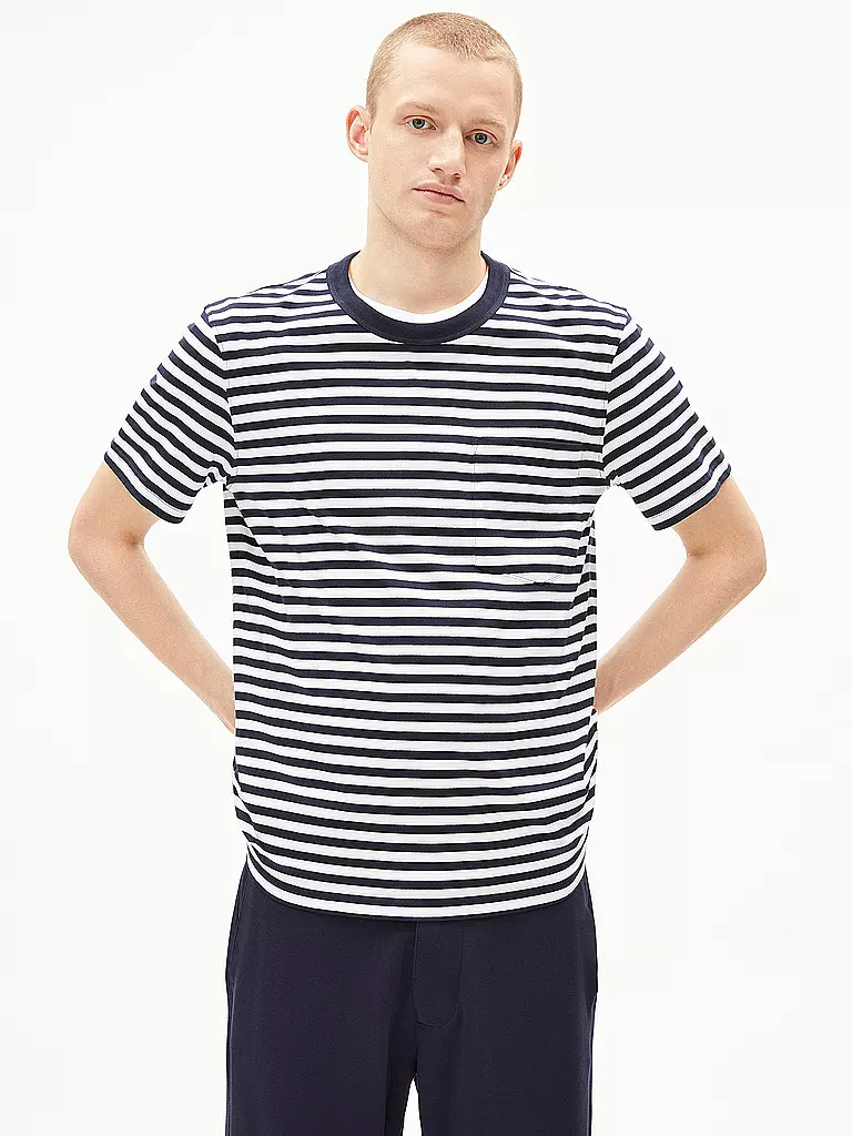 ARMEDANGELS | T-Shirt MAARKOS POCKET | hellgrün