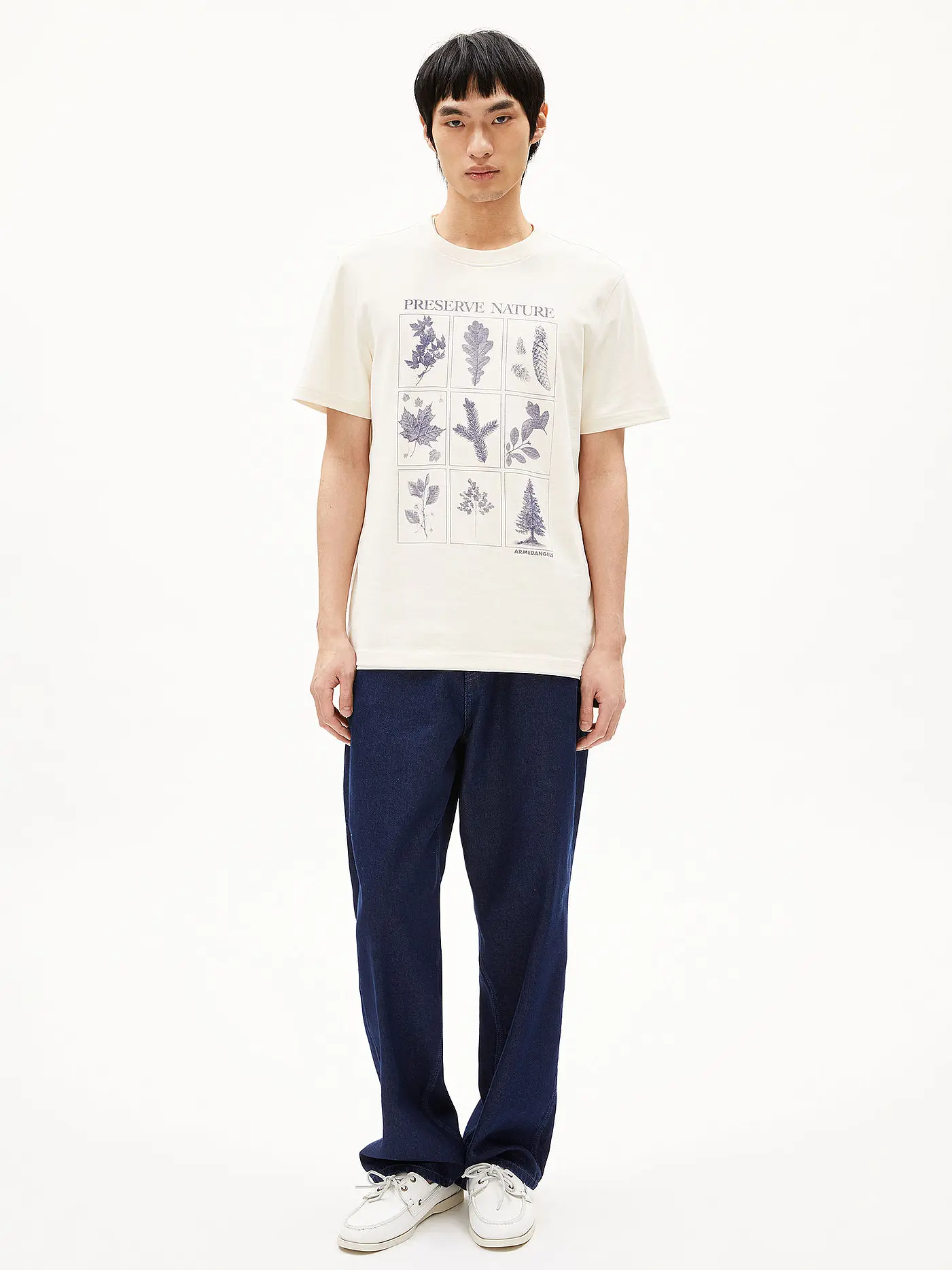 ARMEDANGELS | T-Shirt MAARKOS | creme