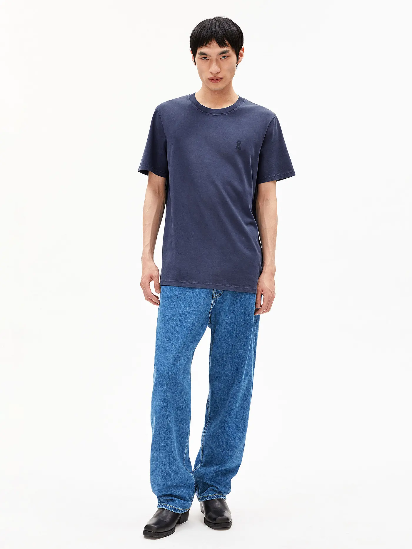 ARMEDANGELS | T-Shirt MAARKOS | blau