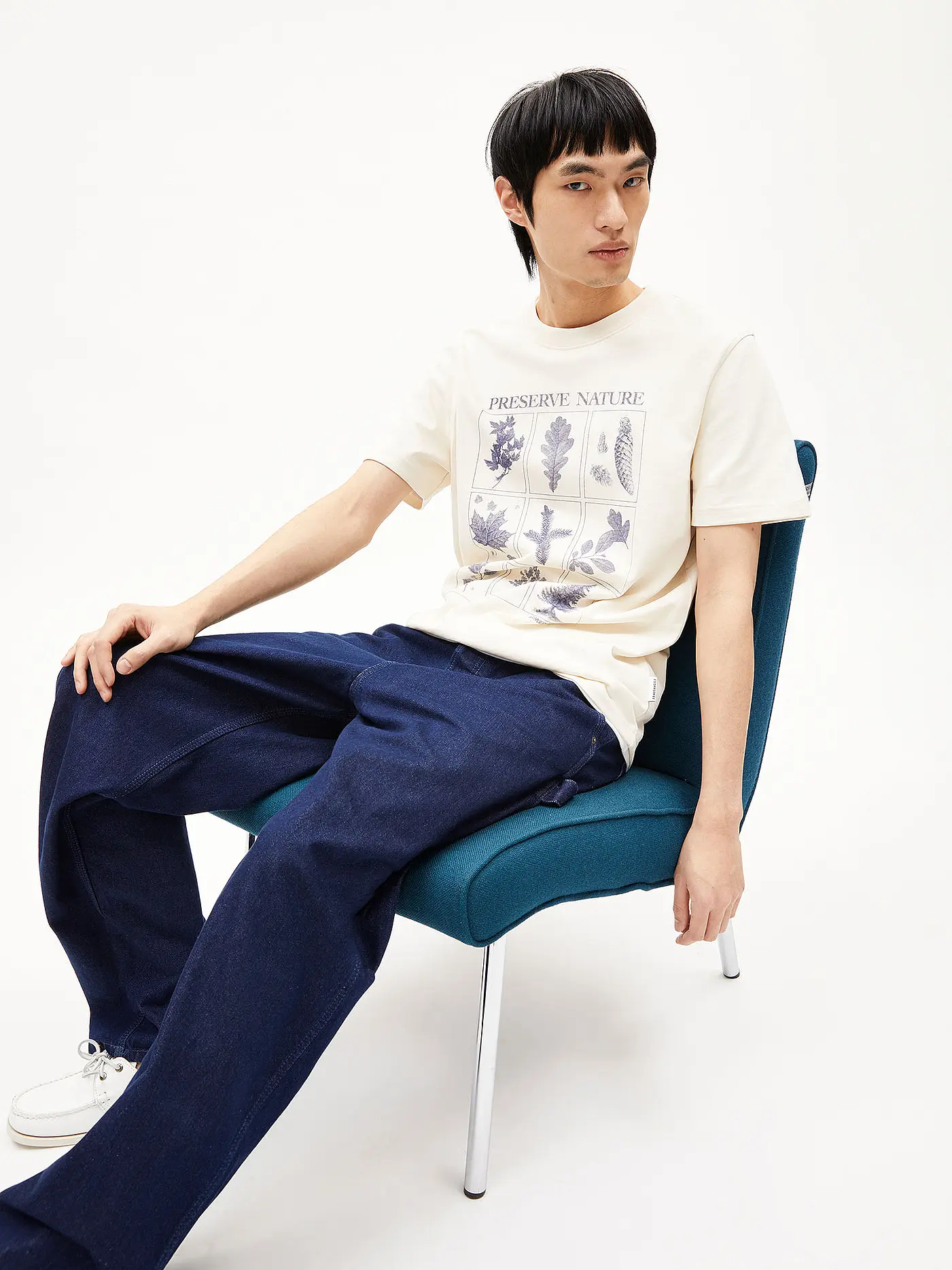 ARMEDANGELS | T-Shirt MAARKOS | creme