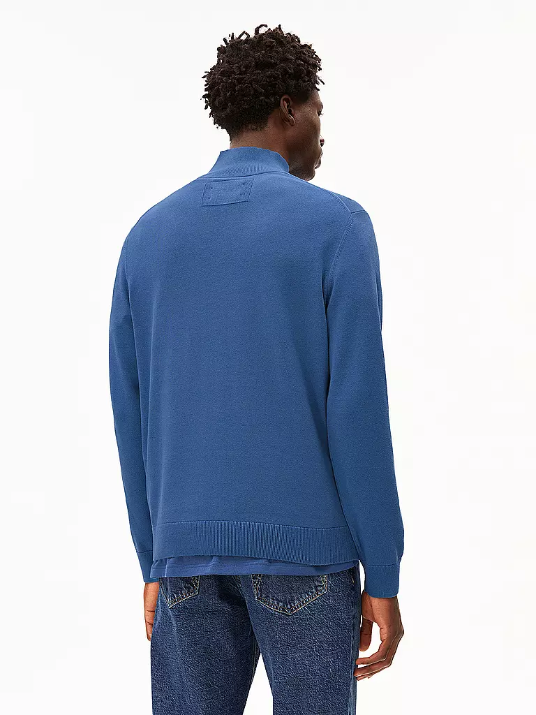 ARMEDANGELS | Troyer Pullover FAABES | blau