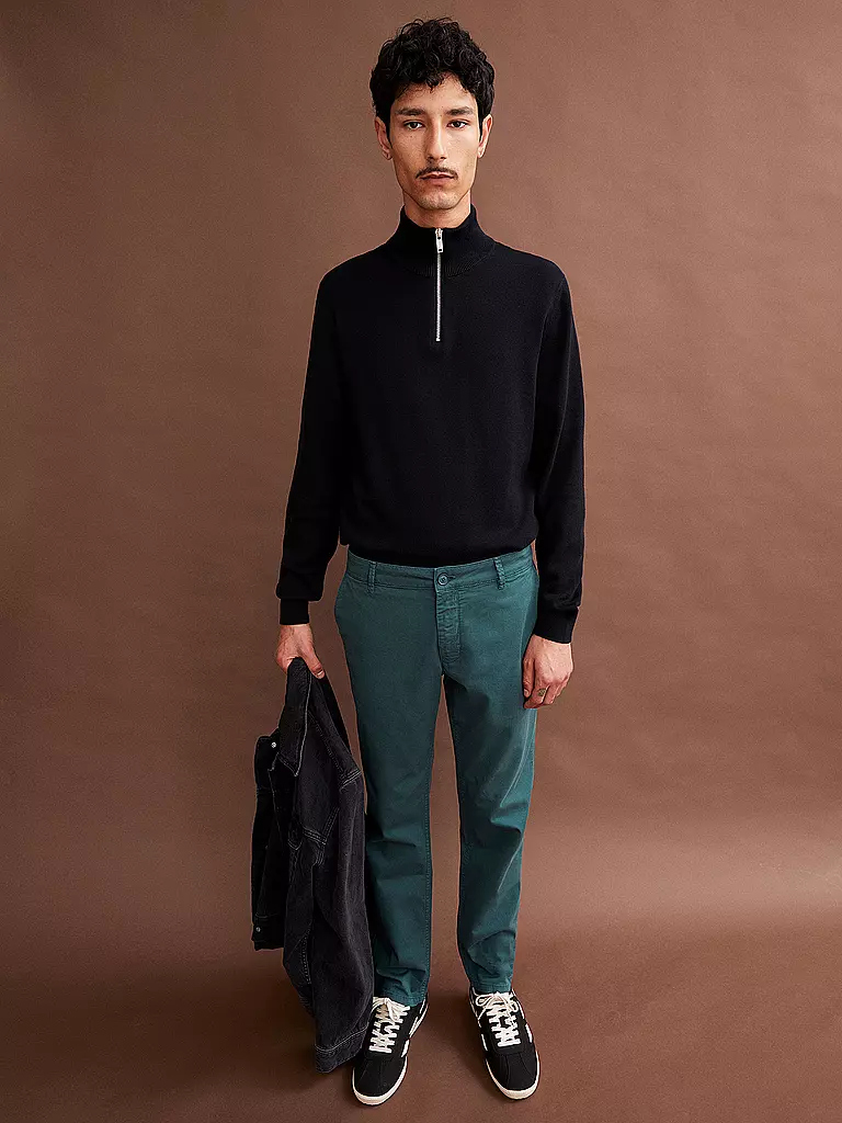 ARMEDANGELS | Troyer Pullover FAABES | blau