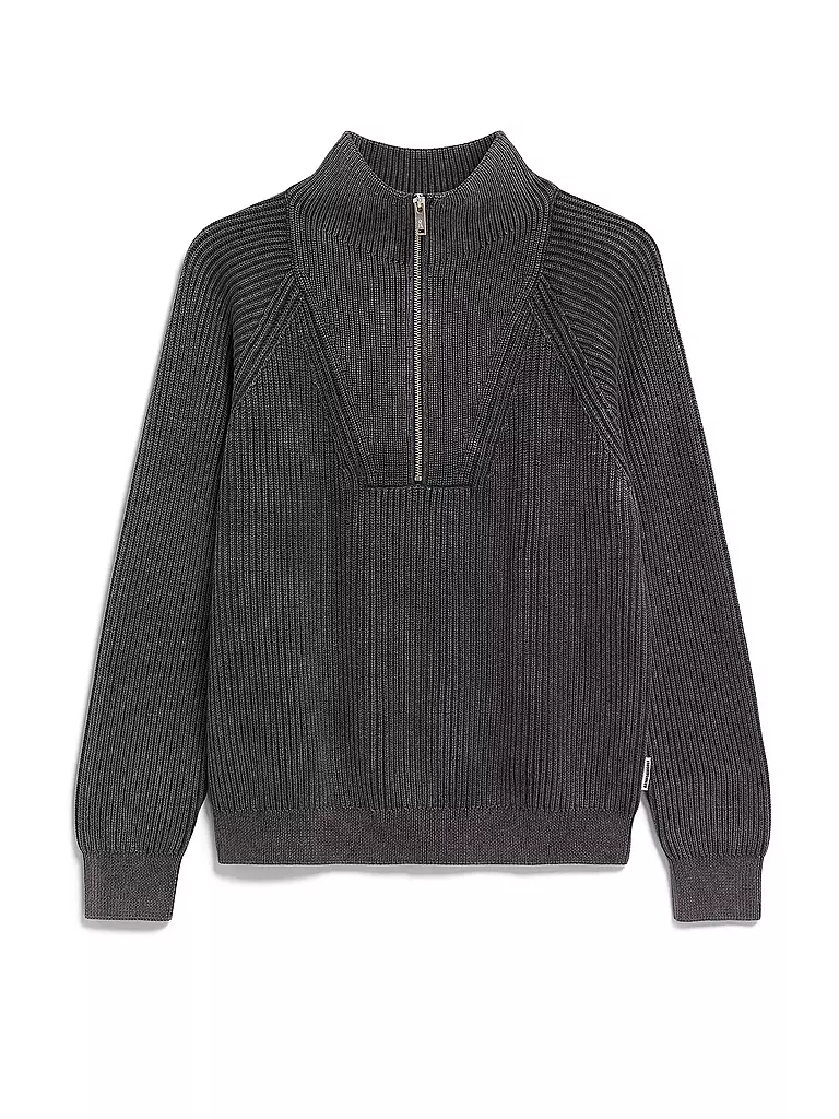 ARMEDANGELS | Troyer Pullover RONYIAAS | schwarz
