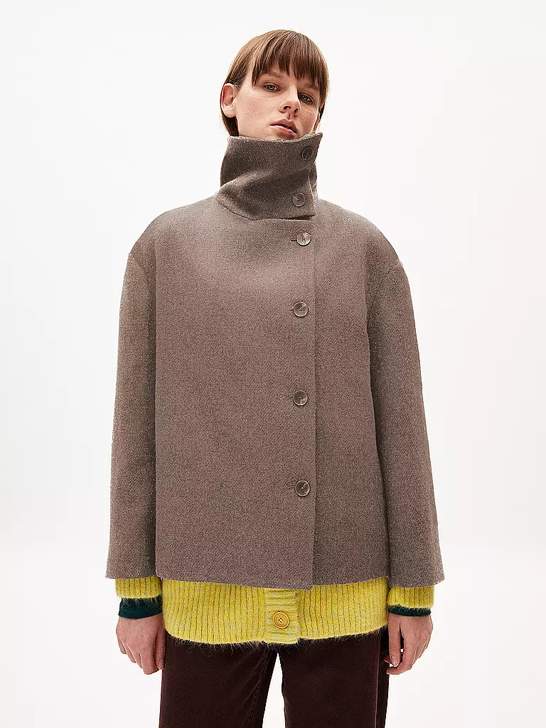 ARMEDANGELS | Wolljacke MAJELAA | dunkelblau