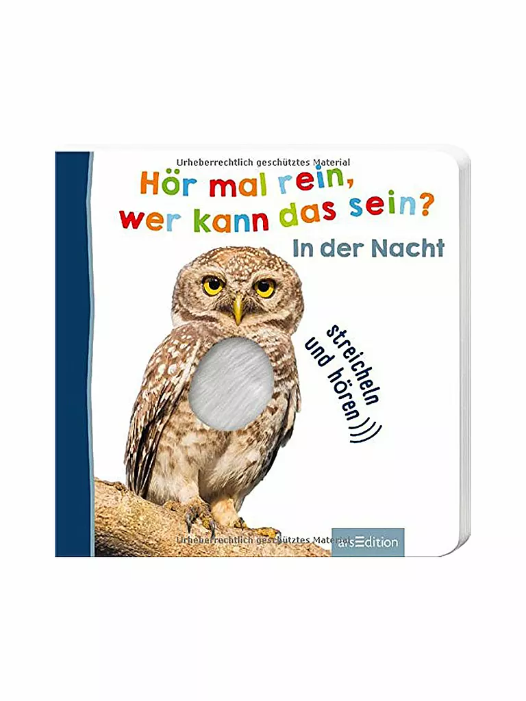 ARS EDITION VERLAG | Buch - Hör mal rein wer kann das sein - In der Nacht (Foto-Streichel-Soundbuch) | keine Farbe