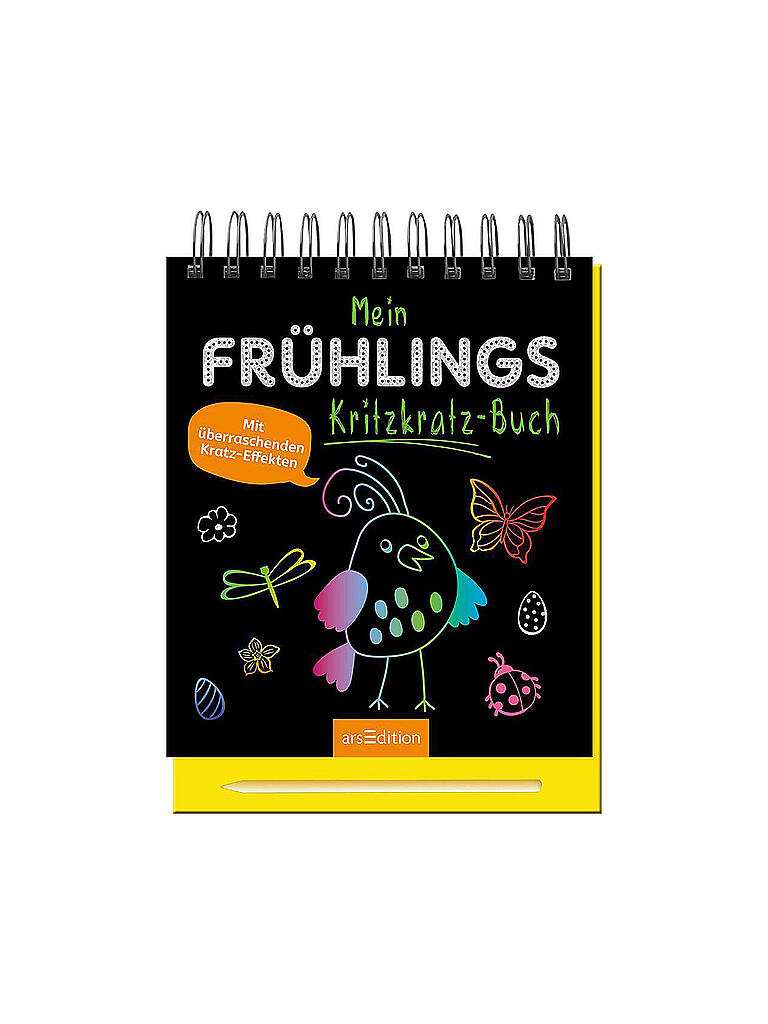 ARS EDITION VERLAG | Buch - Mein Frühlings-Kritzkratz-Buch | keine Farbe