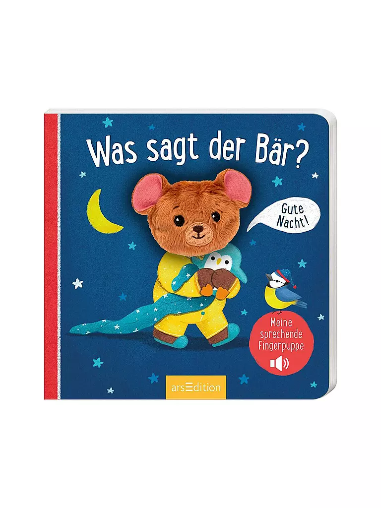 ARS EDITION VERLAG | Buch - Meine sprechende Fingerpuppe: Was sagt der Bär? | keine Farbe