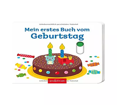 ARS EDITION VERLAG Mein erstes Buch vom Geburtstag (Pappbilderbuch)