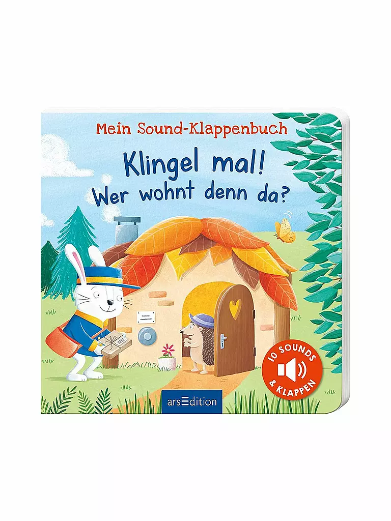 ARS EDITION VERLAG | Mein Sound-Klappenbuch: Klingel mal! Wer wohnt denn da? | keine Farbe