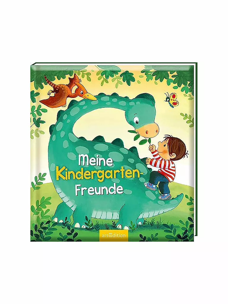 ARS EDITION VERLAG | Stammbuch - Meine Kindergarten-Freunde (Dinosaurier) | keine Farbe