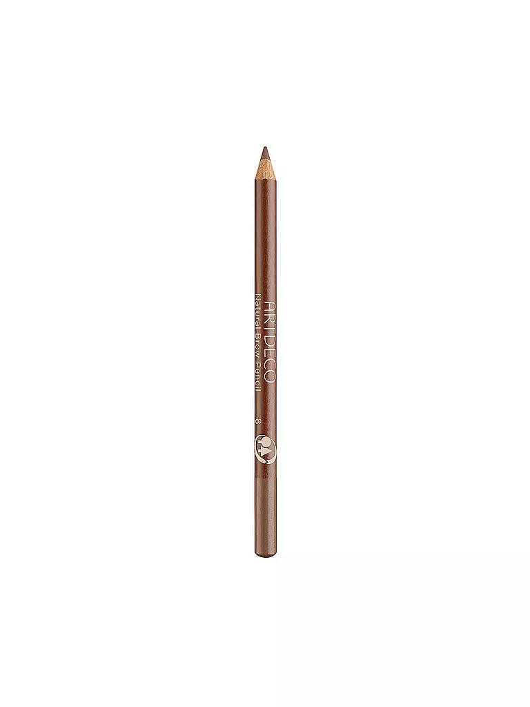 ARTDECO GREEN COUTURE | Augenbrauenstift - Natural Brow Pencil ( 8 Smoked Oak ) | braun
