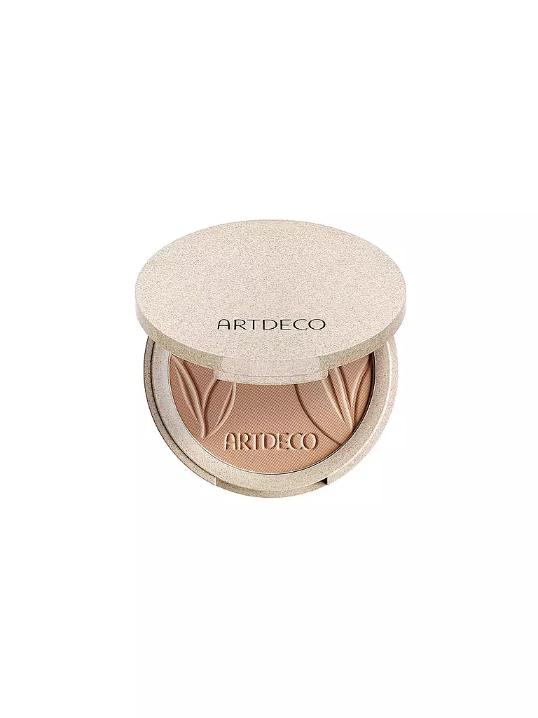 ARTDECO GREEN COUTURE | Natural Finish Compact Foundation ( 3 Warm Honey )  | braun