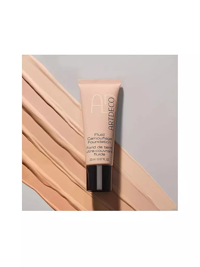 ARTDECO | Fluid Camouflage Foundation (15 Natural Sand) | hellbraun