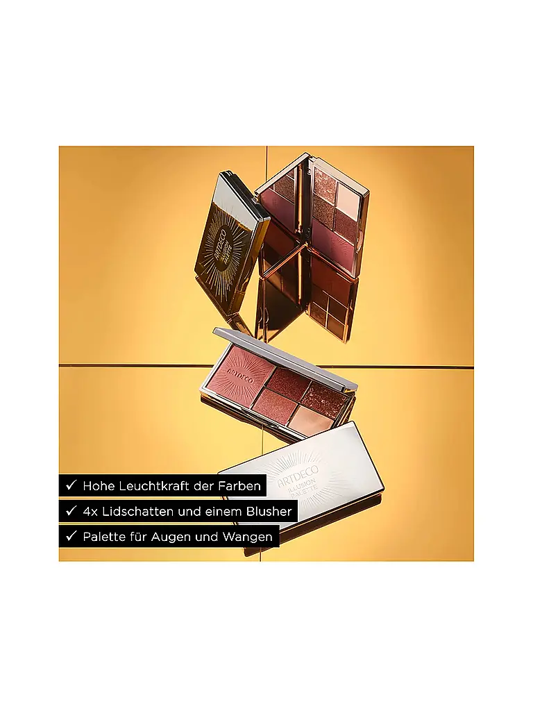 ARTDECO | Lidschatten - Illusion Palette for cheeks & eyes | keine Farbe