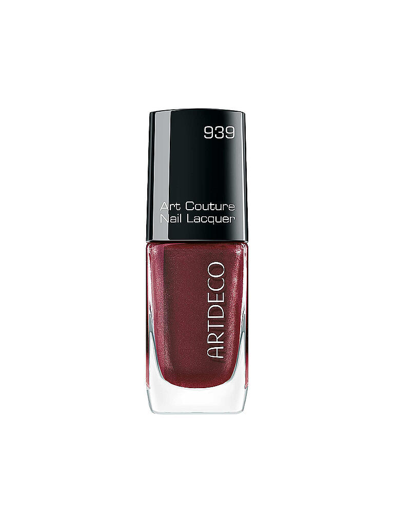 ARTDECO | Nagellack - Art Couture Nail Lacquer ( 939 Burgundy Glamour )  | dunkelrot