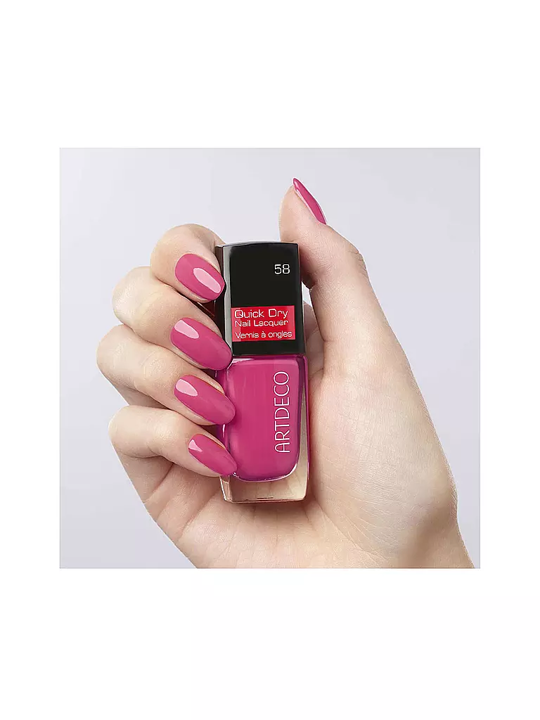 ARTDECO | Nagellack - Quick Dry Nail Lacquer ( 58 orchid blossom ) | pink