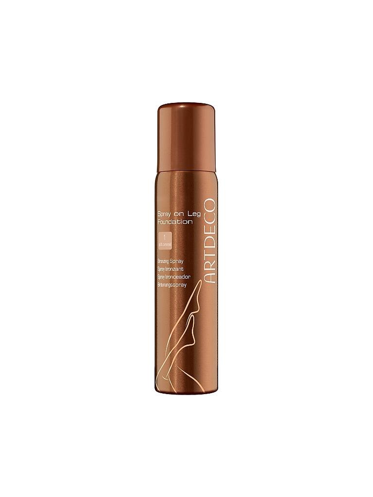 Wie Bekomme Ich Selbstbräuner Von Den Händen ARTDECO Selbstbräuner - Spray on Leg Foundation 100ml ( 1 Soft Caramel