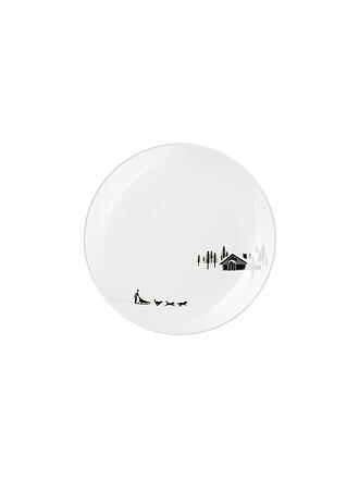ASA SELECTION | Weihnachts Dessertteller 20,5cm Sled Dogs