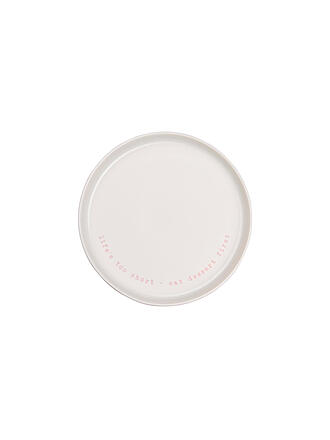 ASA SELECTION | Dessertteller LIFE IS TOO SHORT 22cm Rosa