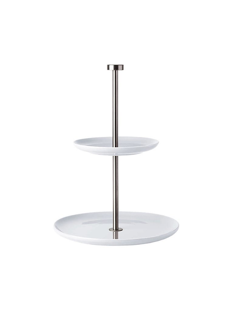 ASA SELECTION Etagere flach 2-stufig Grande H25cm weiss
