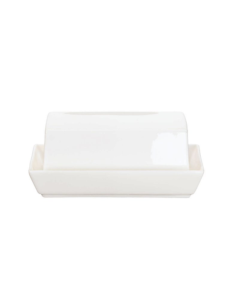 ASA SELECTION Butterdose 15x12cm A Table Fine weiss