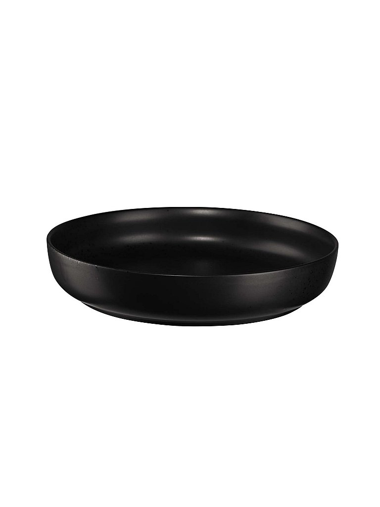 ASA SELECTION Gourmet-/Suppenteller COPPA 22cm Kuro/Schwarz schwarz