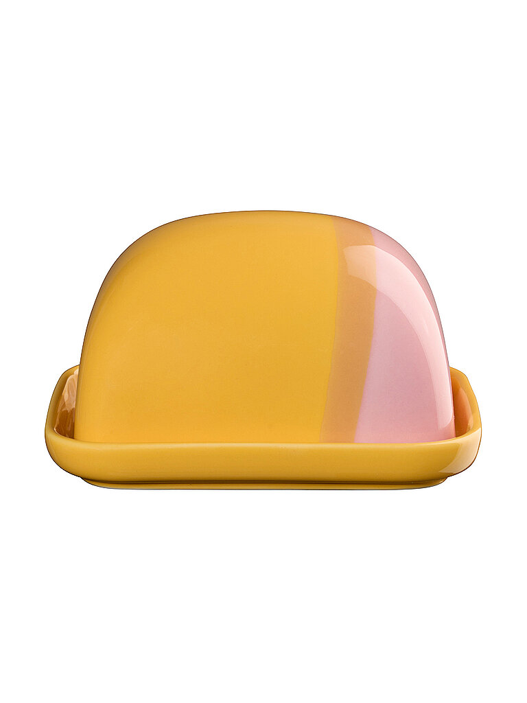 ASA SELECTION Butterdose klein JOY 11x9x6cm Passion Fruit Smoothie gelb