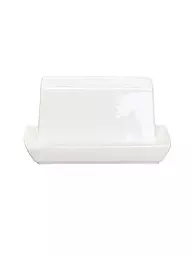 ASA SELECTION | Butterdose klein 11x8,8cm "A Table Fine" | weiss