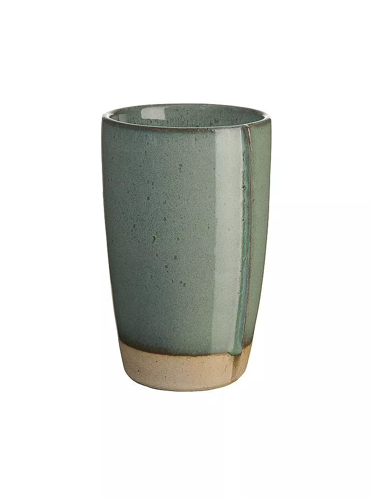 ASA SELECTION | Caffee Latte Becher VERANA 400ml Matcha Latte | hellgrün