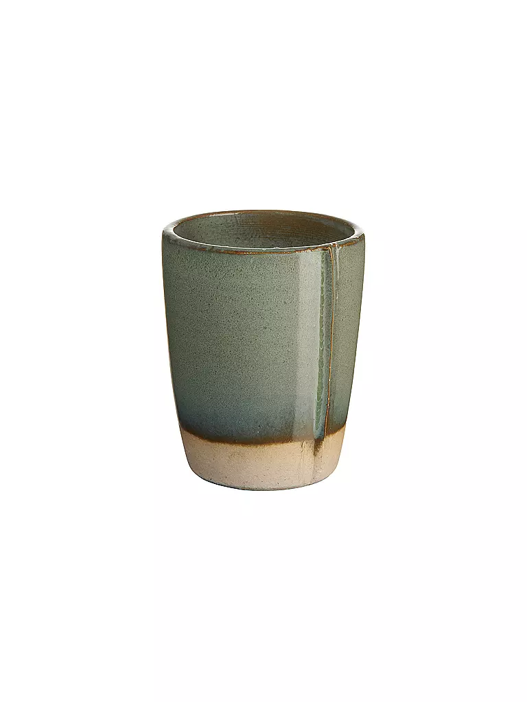 ASA SELECTION | Cappuccino Becher VERANA 250ml Matcha Latte | hellgrün