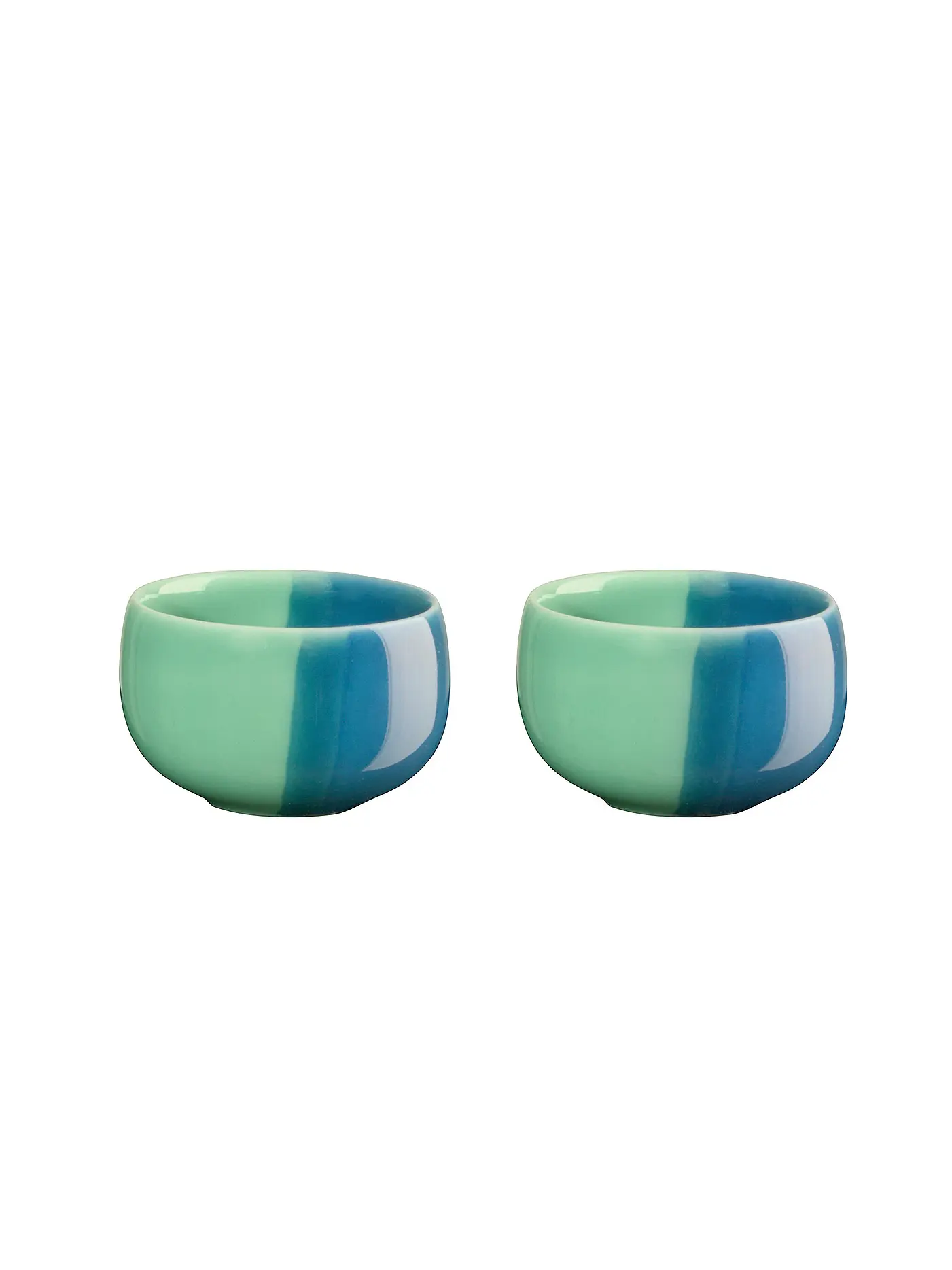 ASA SELECTION | Eierbecher 2er Set JOY 4,7x3cm Passion Fruit Smoothie | hellgrün