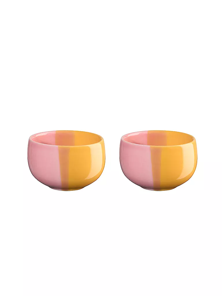 ASA SELECTION | Eierbecher 2er Set JOY 4,7x3cm Passion Fruit Smoothie | gelb