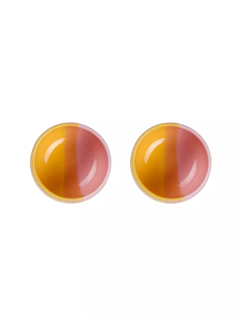 ASA SELECTION | Eierbecher 2er Set JOY 4,7x3cm Passion Fruit Smoothie | gelb