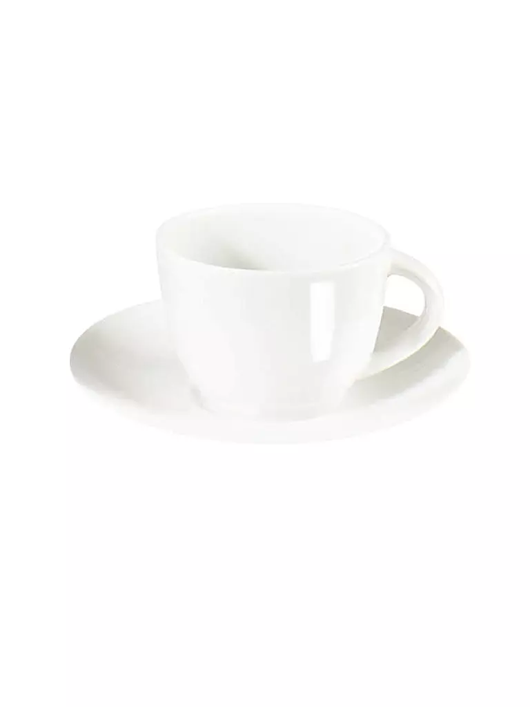 ASA SELECTION | Esperssotasse mit Untertasse "A Table Fine" 0,07l | weiss