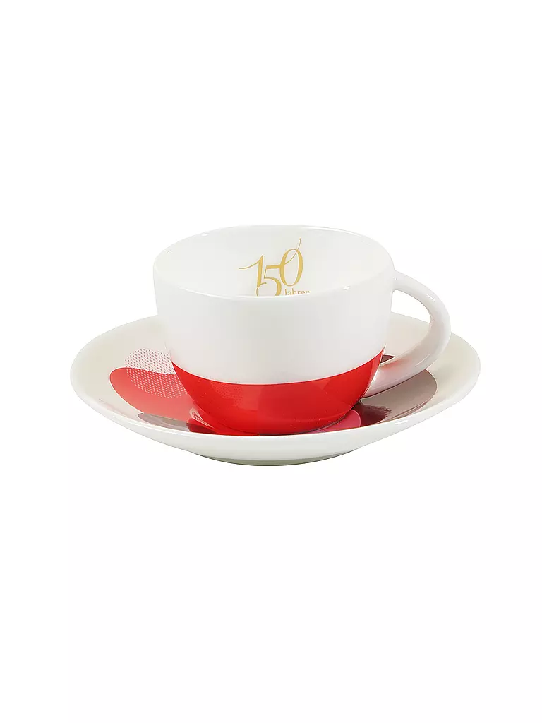 ASA SELECTION | Espressotasse mit Untertasse 150 Jahre K&Ö 0,07L | bunt
