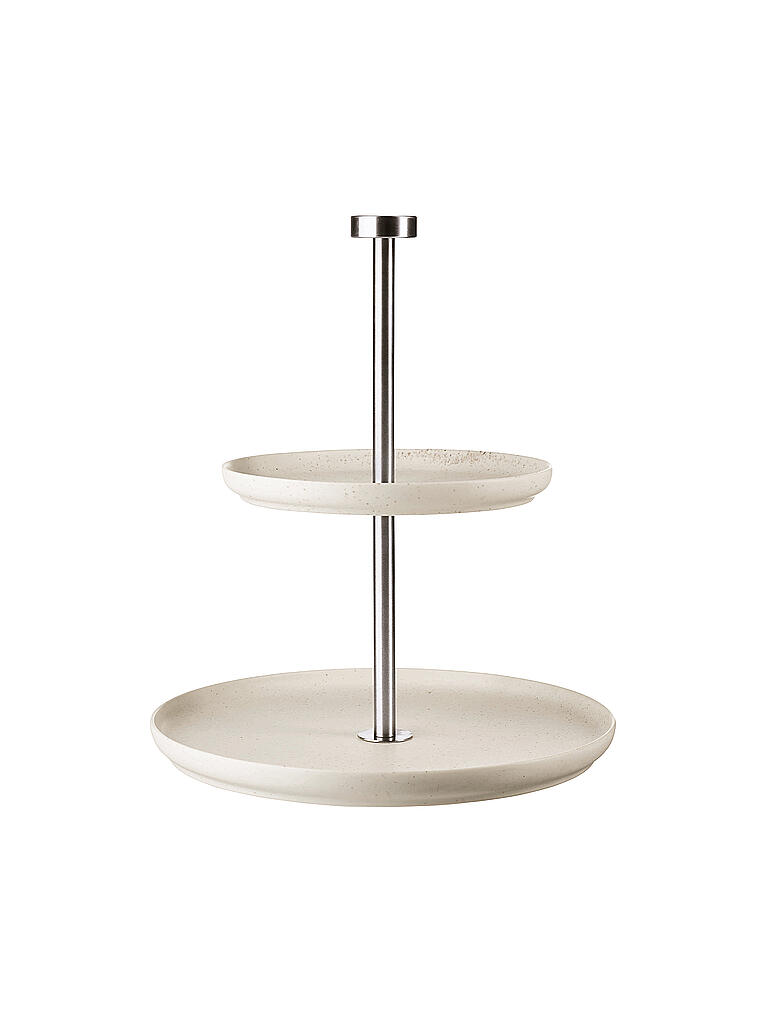 ASA Selection À Table Etagere 2-stufig Rund H 23, 5 Cm Fine Bone