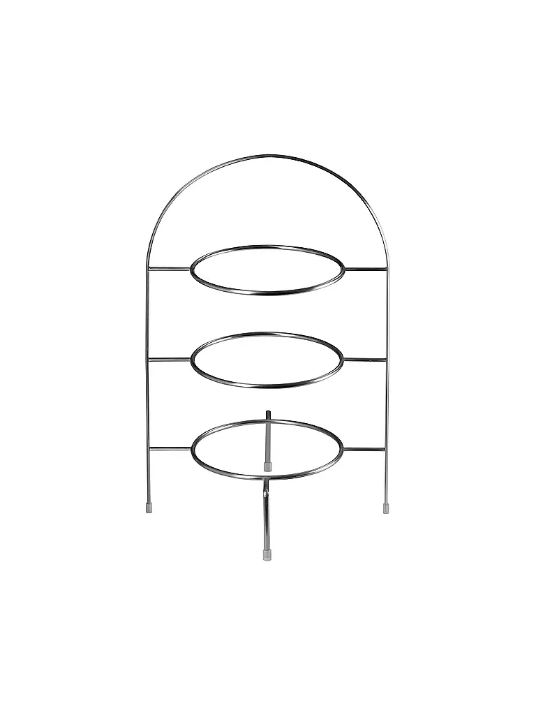 ASA SELECTION | Etagere 3-stufig für Essteller 49cm | silber