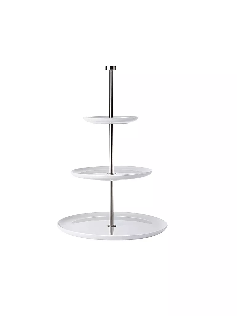 ASA SELECTION | Etagere flach 3-stufig "Grande" H47cm | weiss