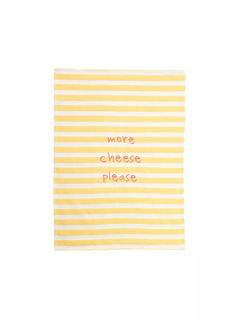 ASA SELECTION | Geschirrtuch 50x70cm More Cheese  | gelb