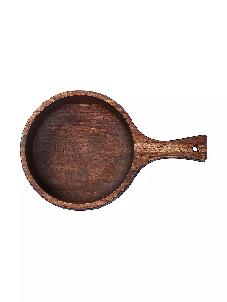 ASA SELECTION | Holzschale mit Griff "Wood" 31x20cm (Akazie Massiv) | braun