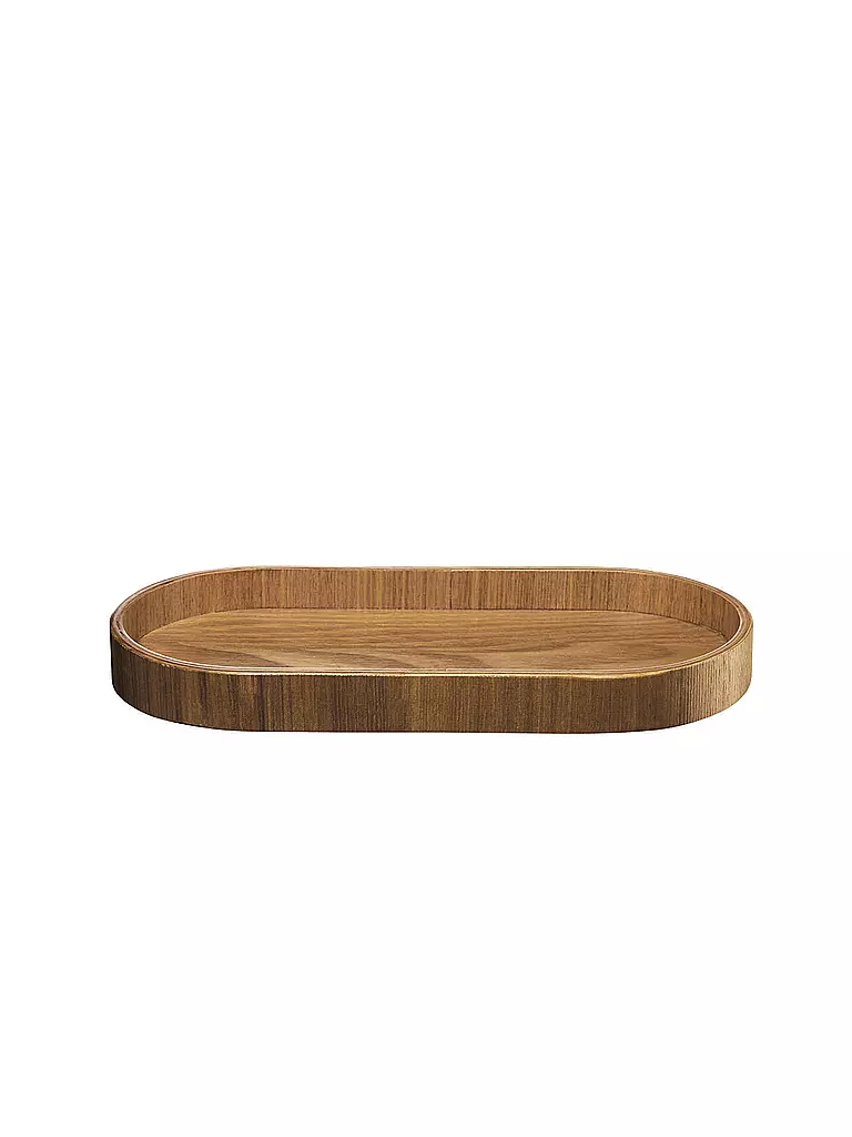 ASA SELECTION | Holztablett oval 23x11cm Weidenholz Braun | braun