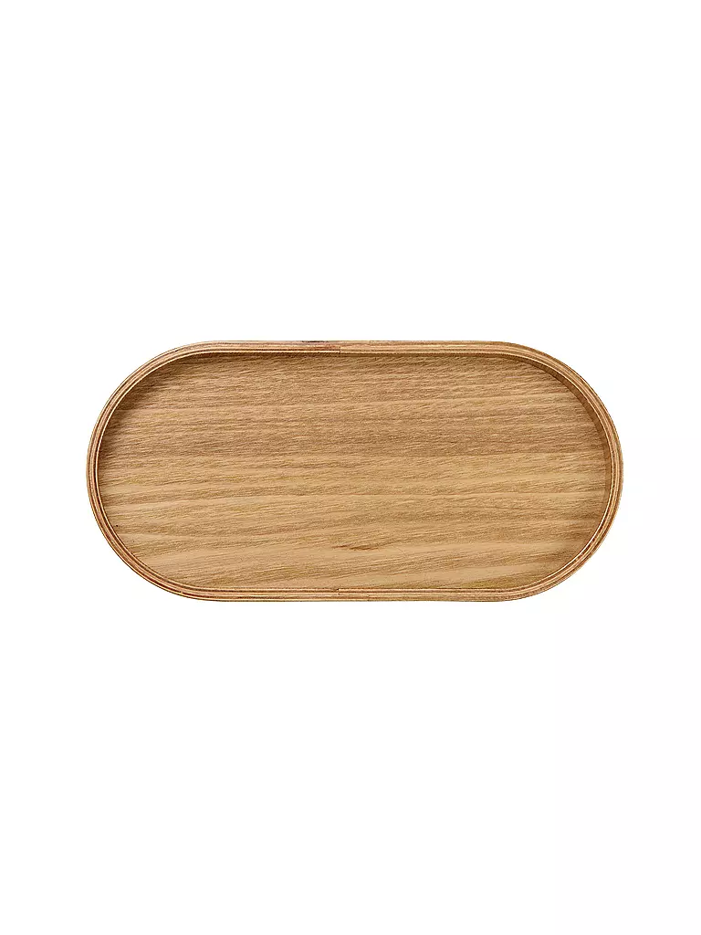 ASA SELECTION | Holztablett oval 23x11cm Weidenholz Braun | braun