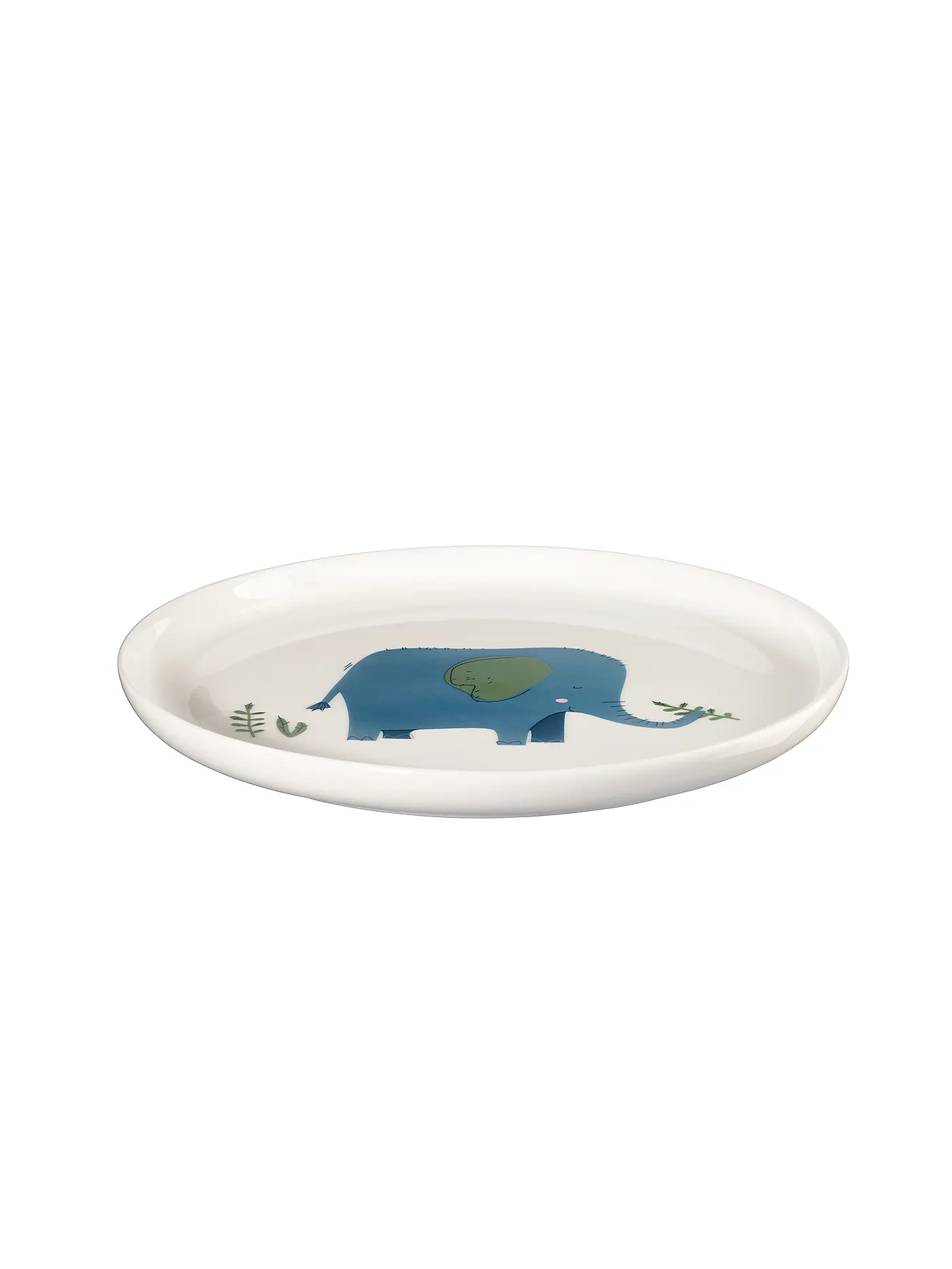 ASA SELECTION | Kinder Porzellanset 5-tlg. "Elefant" | blau