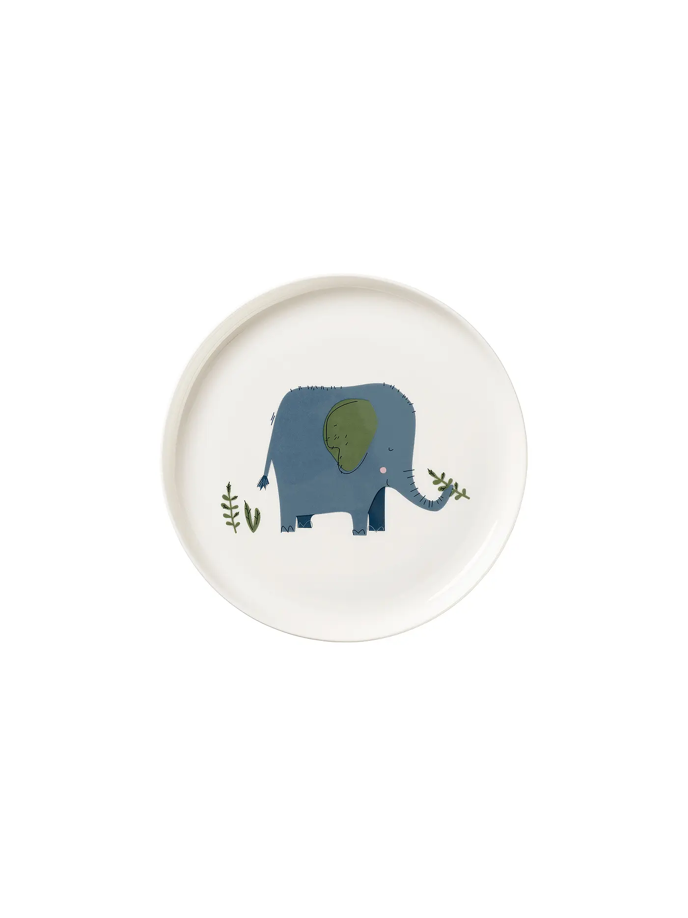 ASA SELECTION | Kinder Porzellanset 5-tlg. "Elefant" | blau