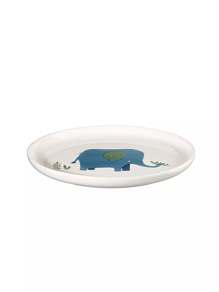 ASA SELECTION | Kinder Porzellanset 5-tlg. "Elefant" | blau