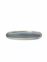 ASA SELECTION | Platte oval 31x18cm Saisons  Denim | hellblau