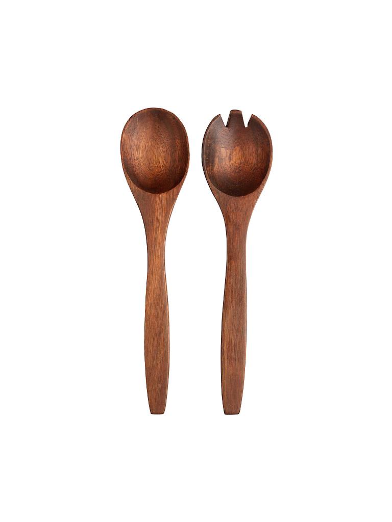 ASA SELECTION | Salat-Besteck "Wood" 30x7cm (Akazie Massiv) | braun