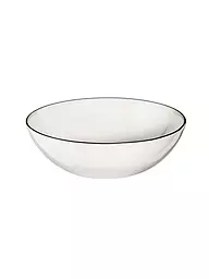ASA SELECTION | Schälchen "à table ligne noir" 9cm  | weiss