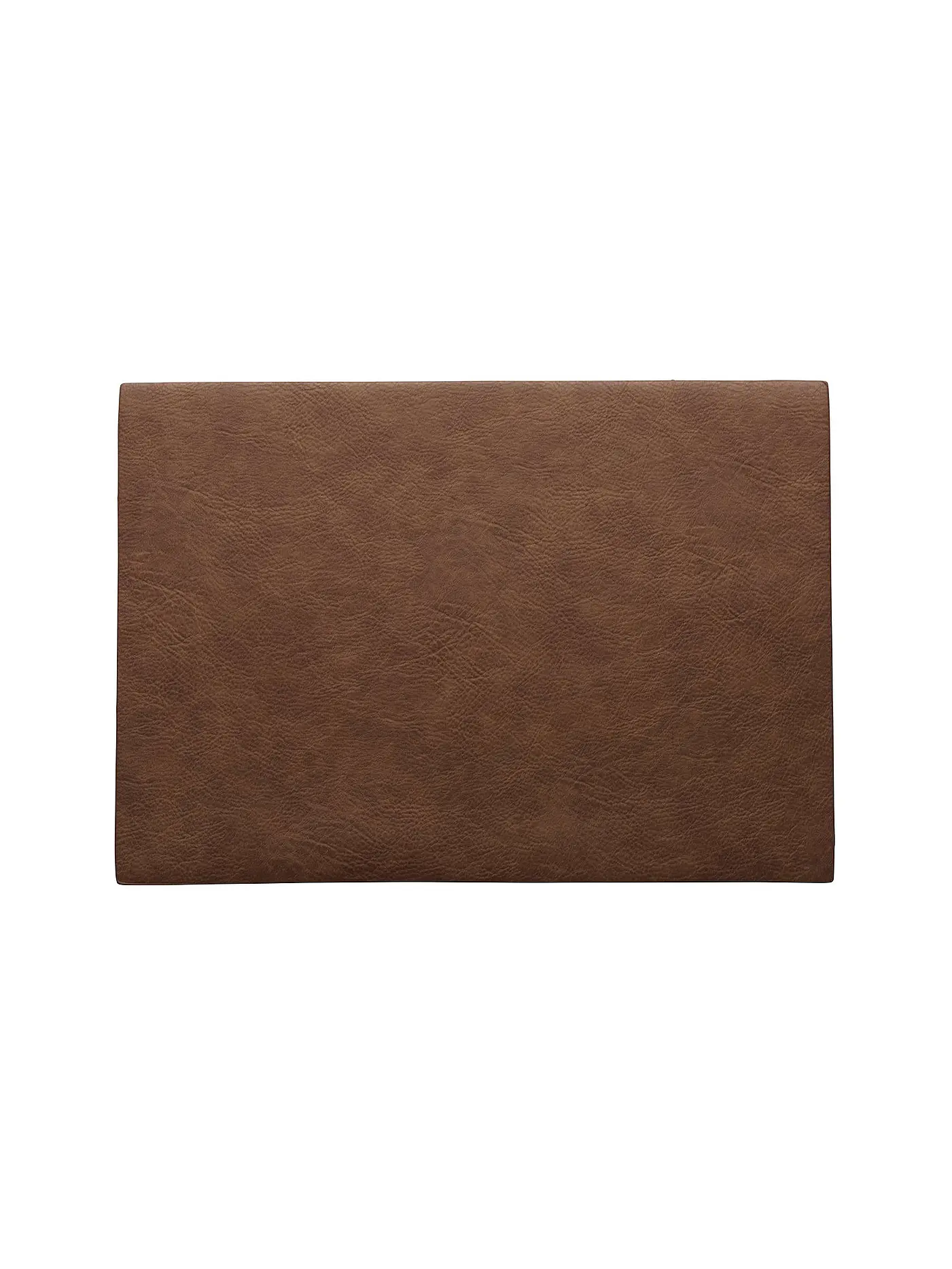 ASA SELECTION | Tischset "Vegan Leather" (Silver Cloud) | braun
